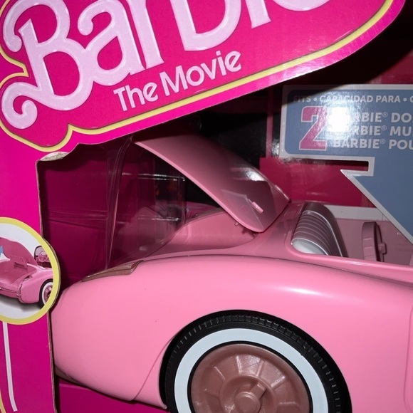 Hot Wheels RC Barbie Corvette Remote Control Car from Barbie: The Movie - Picture 13 of 16